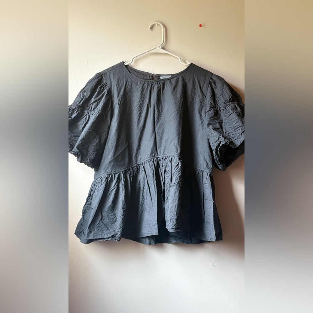 ARULA Charcoal Gray Women's Blouse